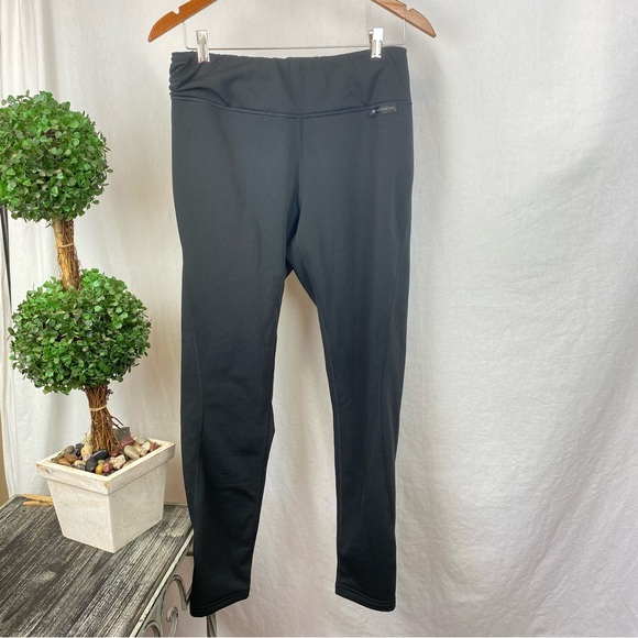 Obermeyer Black Fleece Lined Full Length Pants M - Picture 2 of 6